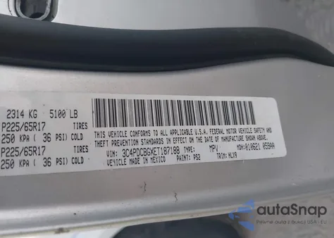 2014 Dodge Journey Sxt from USA, damaged, VIN 3C4PDCBGXET187188
